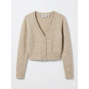 Weekday Cardigan Mohair Alpaca Blend Small Designer Luxury